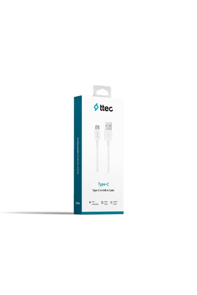 Type-c Android Hızlı Usb-a Cable Telefon Şarj Kablosu - Resim 3