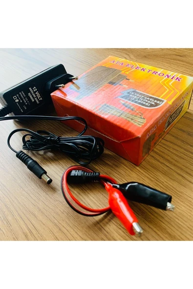 12 Volt Aküler Için Şarj Cihazı Akülü Araba Uyumlu Akü Şarj Cihazı 1 Amper Carx8 ürün görseli 1
