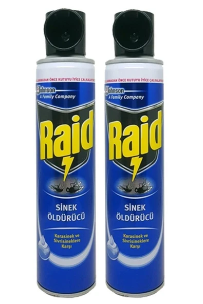 Sinek Öldürücü Sprey 300 ml Sivrisinek ve Karasineklere Karşı x2 ürün görseli 1