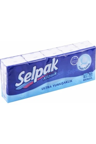Klasik Mendil 10 Paket ürün görseli 1