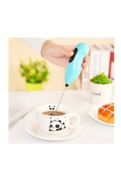 Mini Mixer Kahve Süt Köpürtücü Karıştırıcı Cappucino Mikser ürün görseli 1