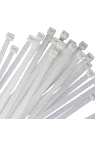100 Adet Kablo Bağı Plastik Kelepçe 2,5 X 100mm Kablo Bağı 100 Adet ürün görseli 1