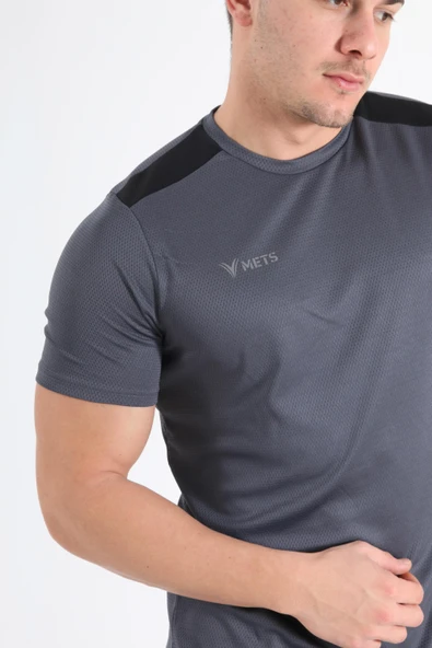 Mets Strike Antrenman T-Shirt Antrasit - Resim 5