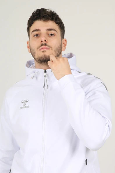Hummel Armin Pro Pamuklu Sweatshirt Beyaz - Resim 6