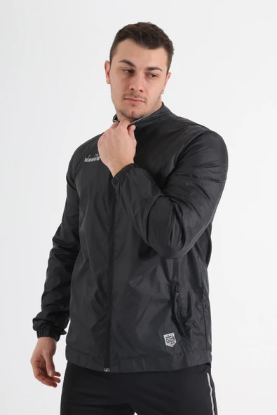 Diadora Veni Yağmurluk Siyah - Resim 3