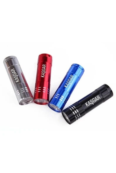 Süper Parlak 9 Ledli Metal Mini El Feneri mirTD0012K-TDU-1100 ürün görseli 1