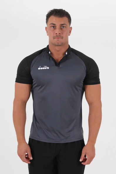 Diadora Premium Kamp T-Shirt Antrasit ürün görseli 1