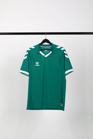 Hummel Fast Basic Tek Üst Forma Yeşil - Resim 7