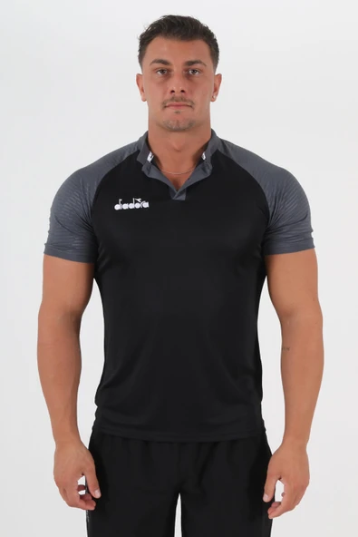 Diadora Premium Kamp T-Shirt Siyah ürün görseli 1