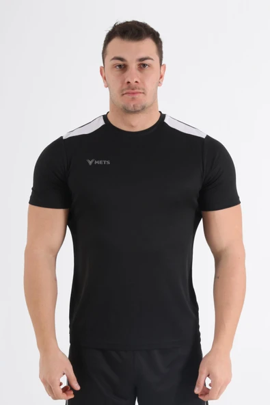 Mets Strike Antrenman T-Shirt Siyah Erkek ürün görseli 1