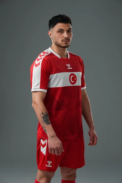 Hummel Milli Takım Forma Kırmızı - Resim 5