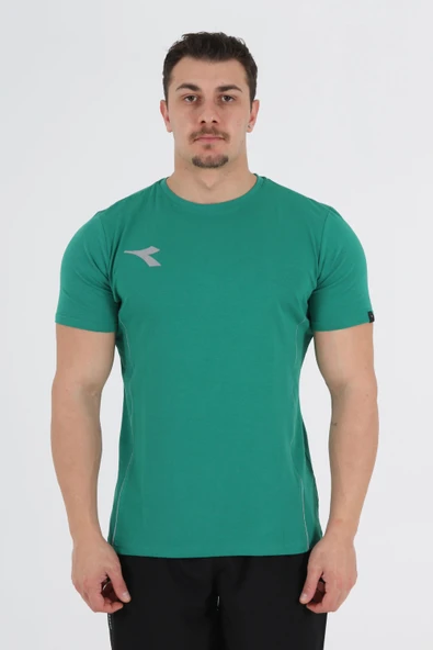 Diadora Satürn Antrenman T-Shirt Yeşil ürün görseli 1