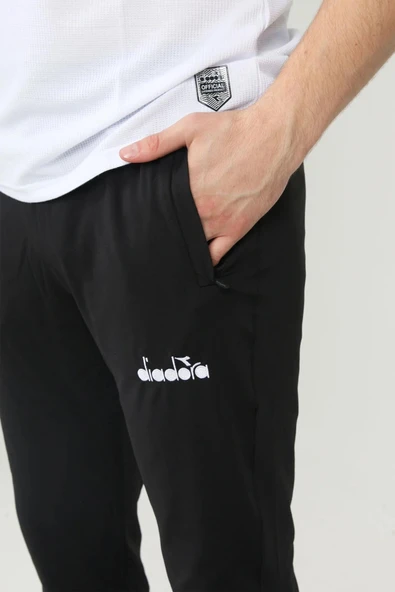 Diadora Plus (+5 cm) Eşofman Altı Siyah - Resim 3