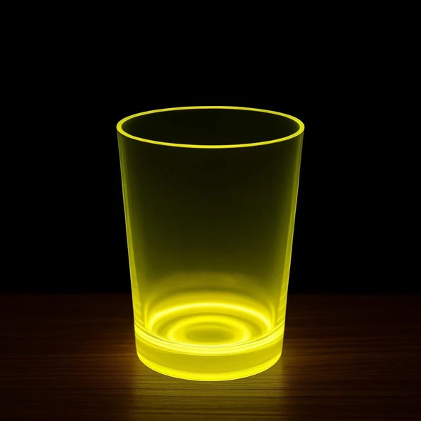 Partyglow Neon Sarı Bardak 8.5 X 10.5 Cm ürün görseli 1