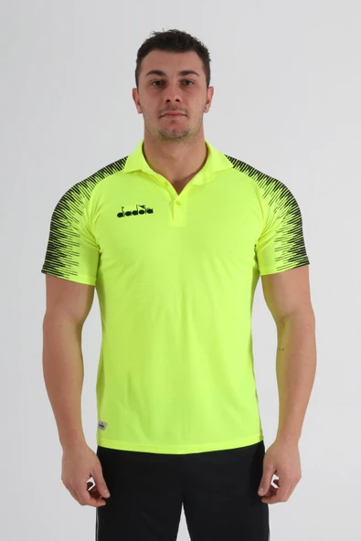 Diadora Ritim Kamp Polo T-Shirt Neon Sarı ürün görseli 1