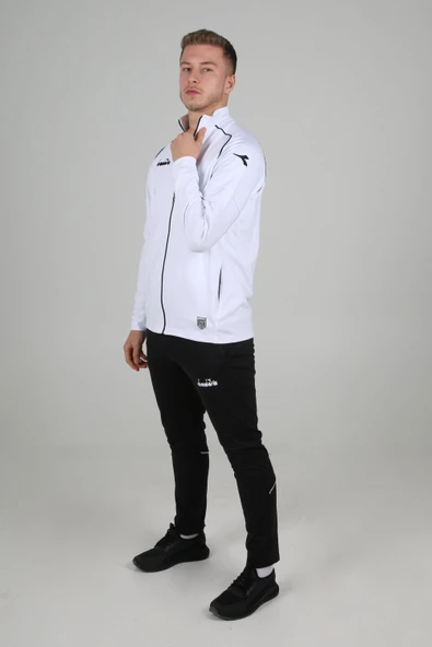 Diadora Core Kamp Eşofman Takımı Beyaz - Resim 2