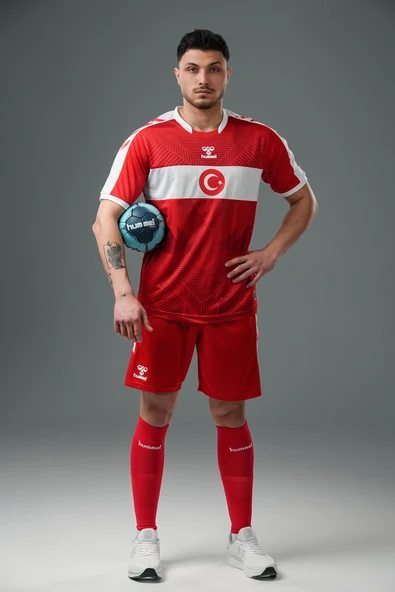 Hummel Milli Takım Forma Kırmızı - Resim 7