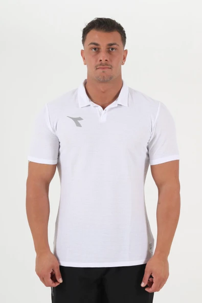 Diadora Alto Kamp Polo T-Shirt Beyaz ürün görseli 1