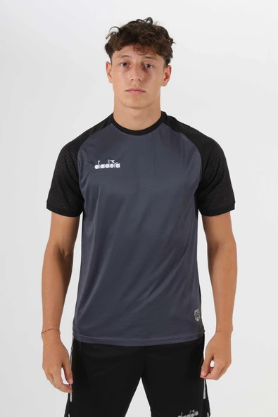 Diadora Premium Antrenman T-Shirt Antrasit ürün görseli 1