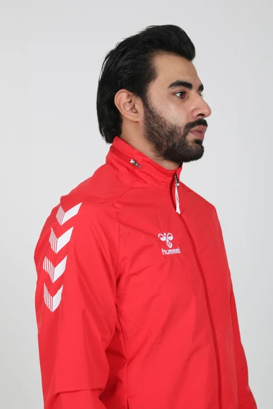 Hummel Armin Yağmurluk Kırmızı - Resim 3