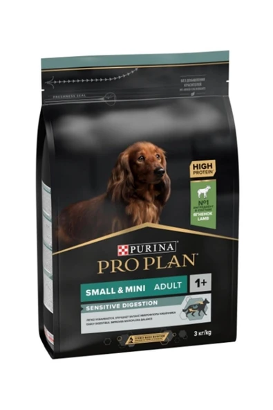 Pro Plan Small Mini Adult Kuzulu Küçük Irk Yetişkin Köpek Maması 3Kg ürün görseli 1