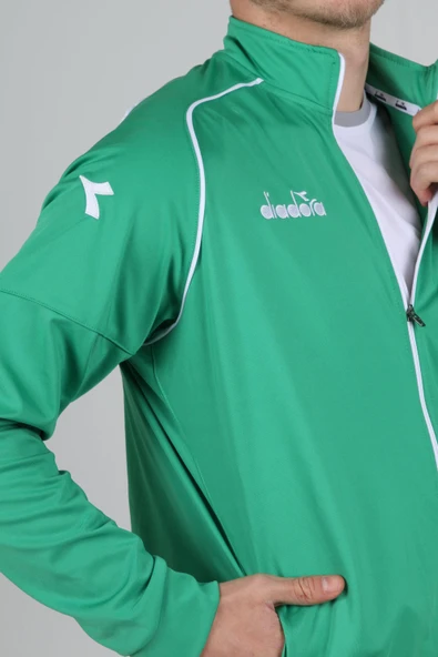 Diadora Core Kamp Eşofman Takımı Yeşil - Resim 4