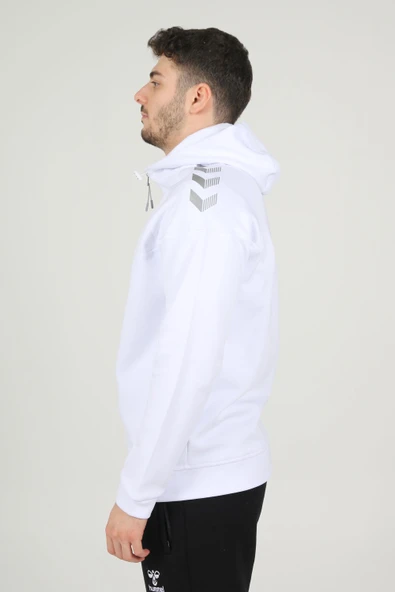 Hummel Armin Pro Pamuklu Sweatshirt Beyaz - Resim 5