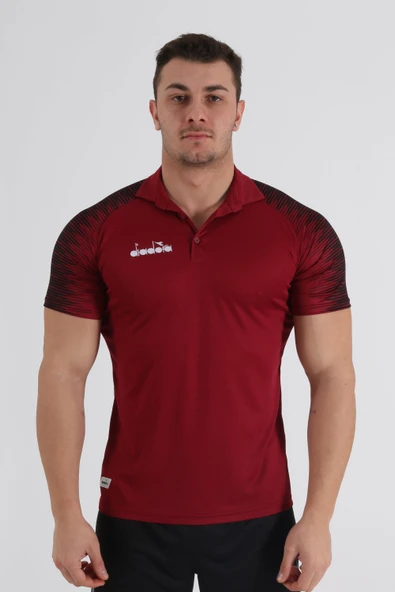 Diadora Ritim Kamp Polo T-Shirt Bordo ürün görseli 1