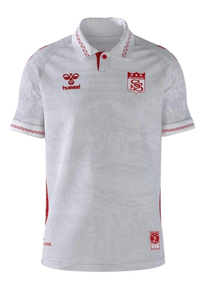 Hummel Sivasspor 58. Yıl Beyaz Çocuk Forma 25/26 ürün görseli 1