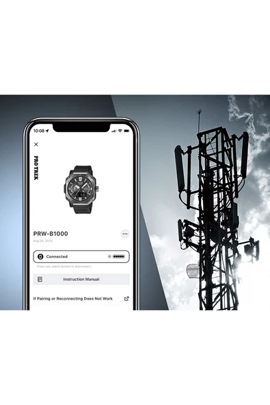 Casio PRW-B1000-5DR Erkek Kol Saati - Resim 5