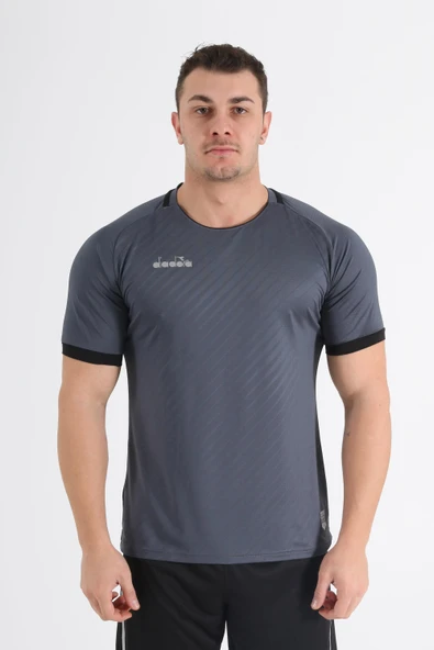 Diadora Elite Antrenman T-Shirt Antrasit ürün görseli 1