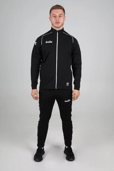 Diadora Core Kamp Eşofman Takımı Siyah ürün görseli 1