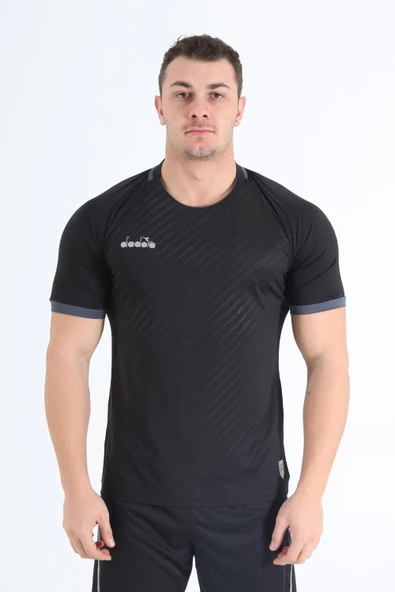 Diadora Elite Antrenman T-Shirt Siyah ürün görseli 1