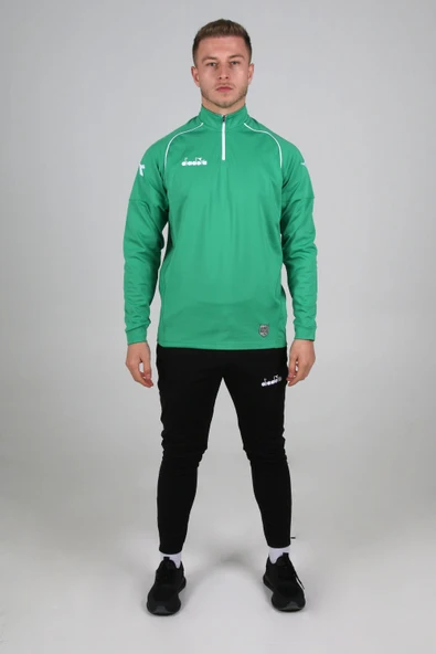 Diadora Core Antrenman Eşofman Takımı Yeşil ürün görseli 1
