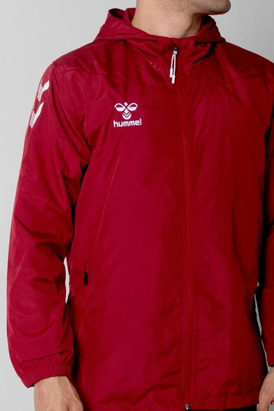 Hummel Oregon Yağmurluk Bordo - Resim 6