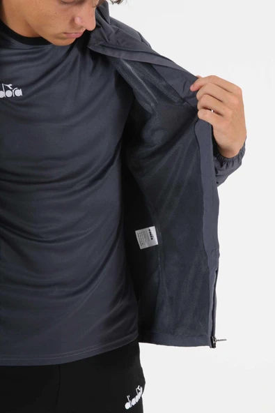 Diadora Premium Yağmurluk Antrasit - Resim 5