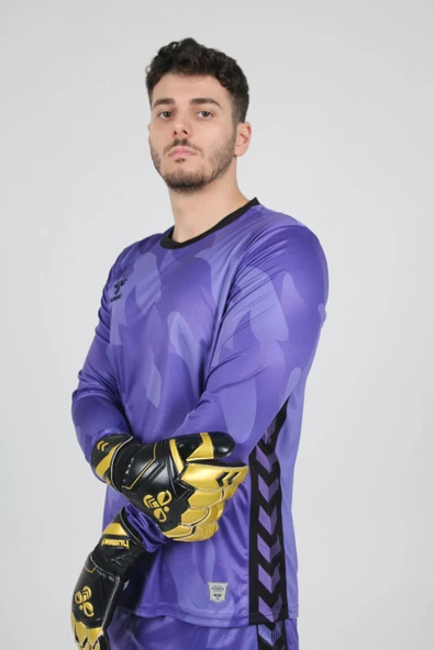 Hummel Elegance Profesyonel Kaleci Forması Mor - Resim 5