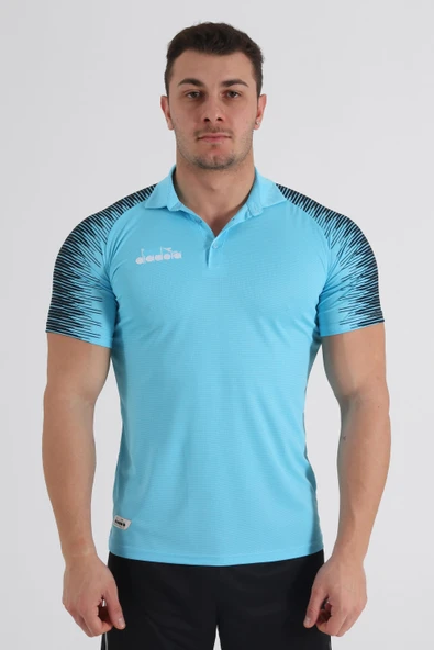 Diadora Ritim Kamp Polo T-Shirt Turkuaz ürün görseli 1