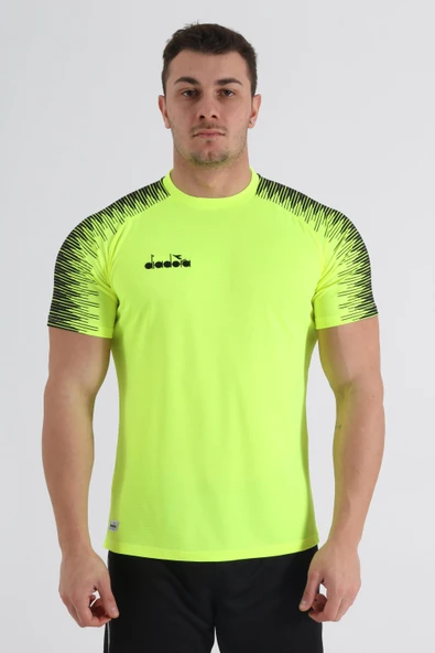Diadora Ritim Antrenman T-Shirt Neon Sarı ürün görseli 1