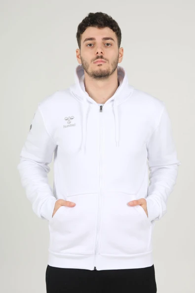 Hummel Armin Pamuklu Sweatshirt Beyaz - Resim 5