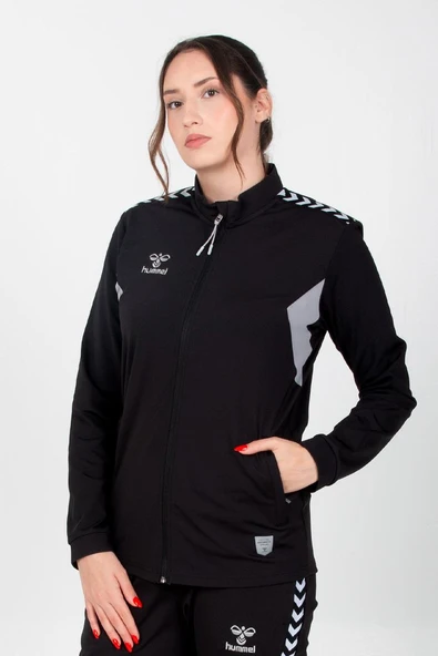 Hummel Otantik Kamp Eşofman Üstü Siyah - Resim 2