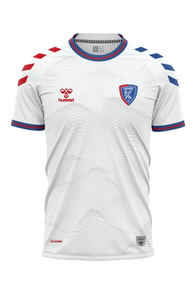 Hummel Kardemir Karabükspor Beyaz Forma 25/26 Tek Üst ürün görseli 1