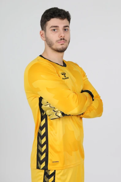 Hummel Elegance Profesyonel Kaleci Forması Sarı - Resim 6