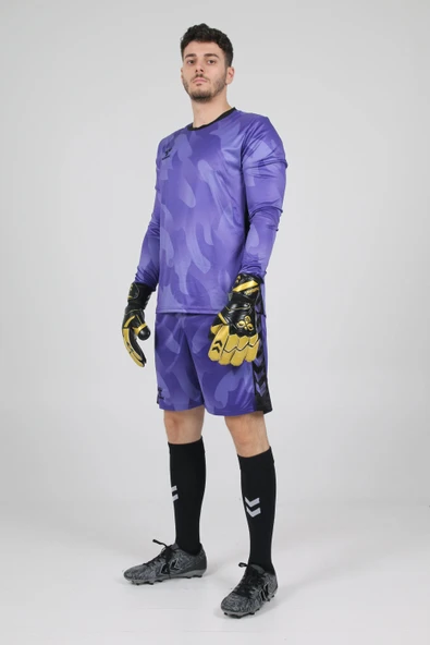 Hummel Elegance Profesyonel Kaleci Forması Mor - Resim 3