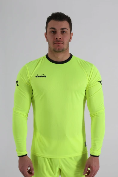 Diadora Elite Futbol Kaleci Forma Tek Üst Neon Sarı ürün görseli 1