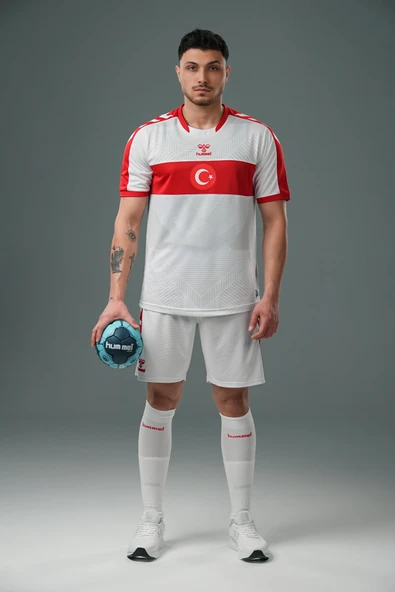 Hummel Milli Takım Forma Beyaz - Resim 6