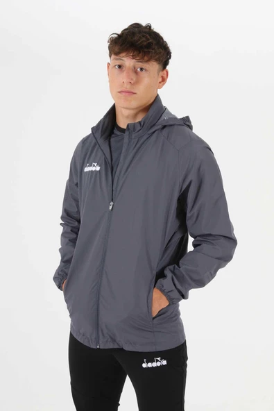 Diadora Premium Yağmurluk Antrasit - Resim 4