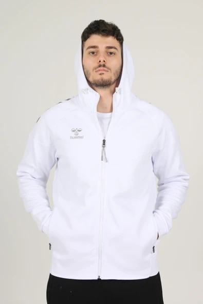 Hummel Armin Pro Pamuklu Sweatshirt Beyaz - Resim 3