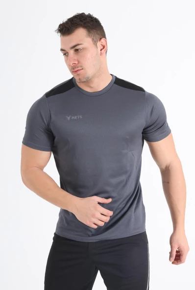 Mets Strike Antrenman T-Shirt Antrasit - Resim 2