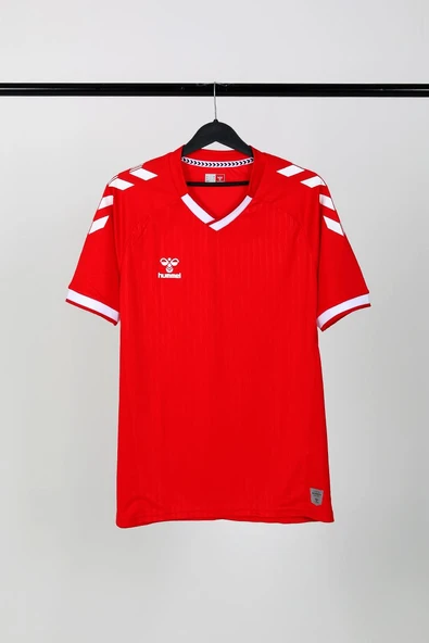 Hummel Fast Basic Tek Üst Forma Kırmızı - Resim 7
